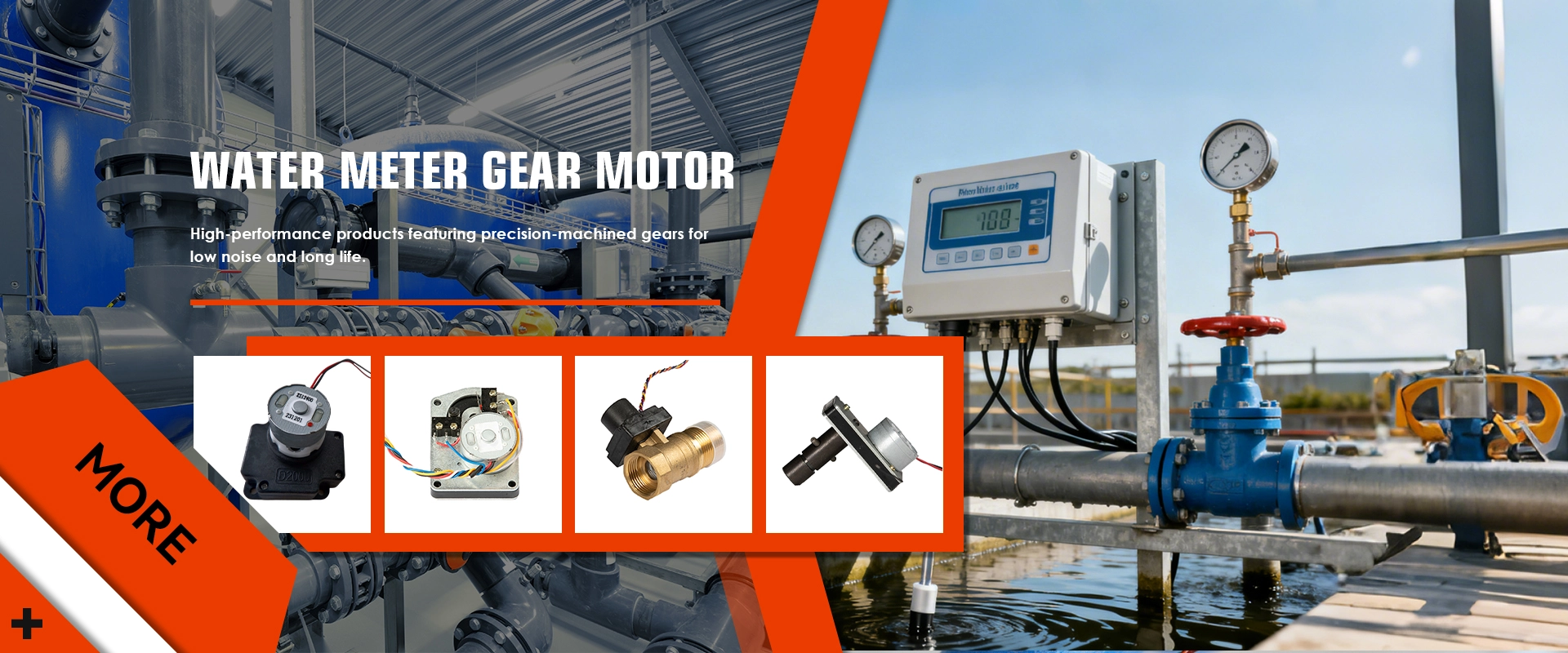 Çin Su Sayğacları Ötürücü Motor Fabriki